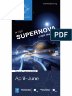 ESO Supernova Quarterly Programme 2018, April–June