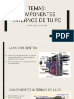 COMPONENTES INTERNOS DE TU PC