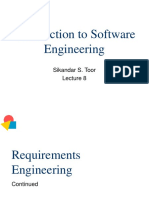 Introduction To Software Engineering: Sikandar S. Toor