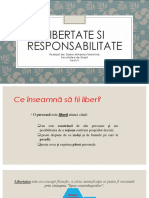 Libertate Si Responsabilitate