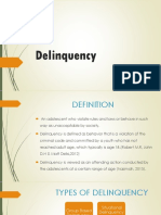 Delinquency