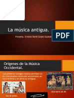 La música antigua