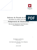 Informe Parada de Planta Zona H Meda PDF