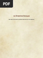 [Homebrew] 50 Eventos Sociais