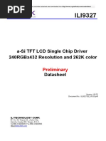 【F 】 Gtv350mpzi04 (Ili9481) PDF | PDF | Liquid Crystal Display