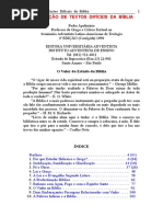 Análise - Explicação de Textos Difíceis Da Bíblia - Apolinário, Pedro
