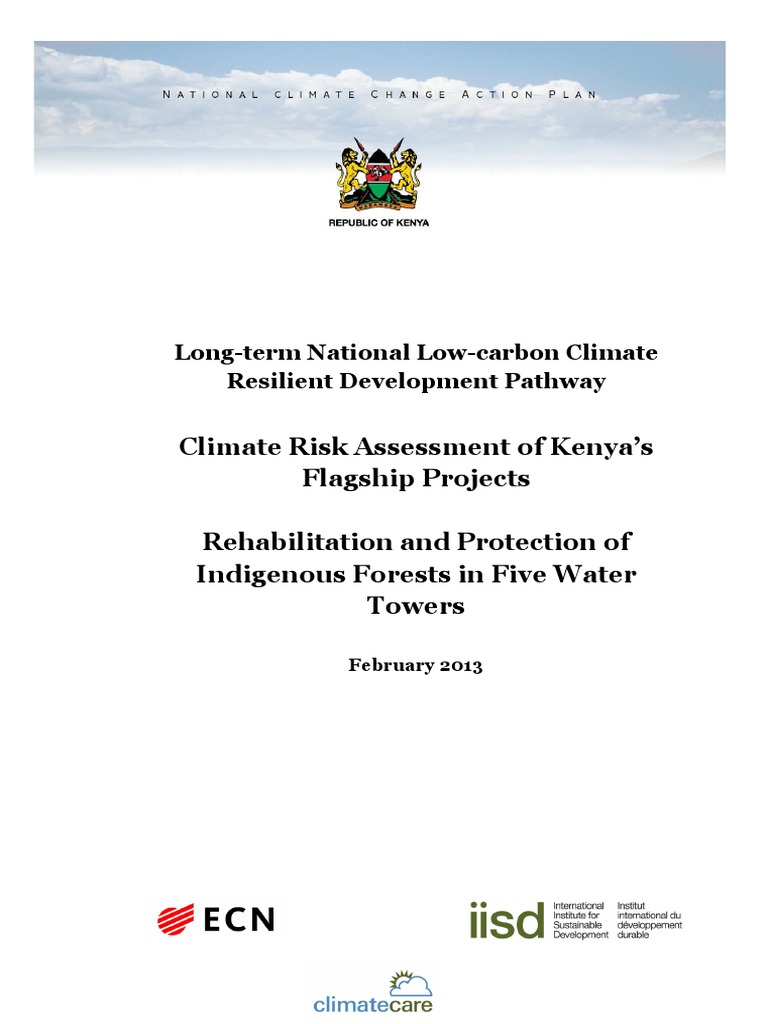 3.5 Five Water Towers Climate Risk Assessment PDF | PDF | Forests | Rain