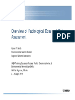 Overview of Radiological Dose and Risk Assessment