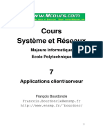 Cours Systeme Et Reseaux Application Client Server