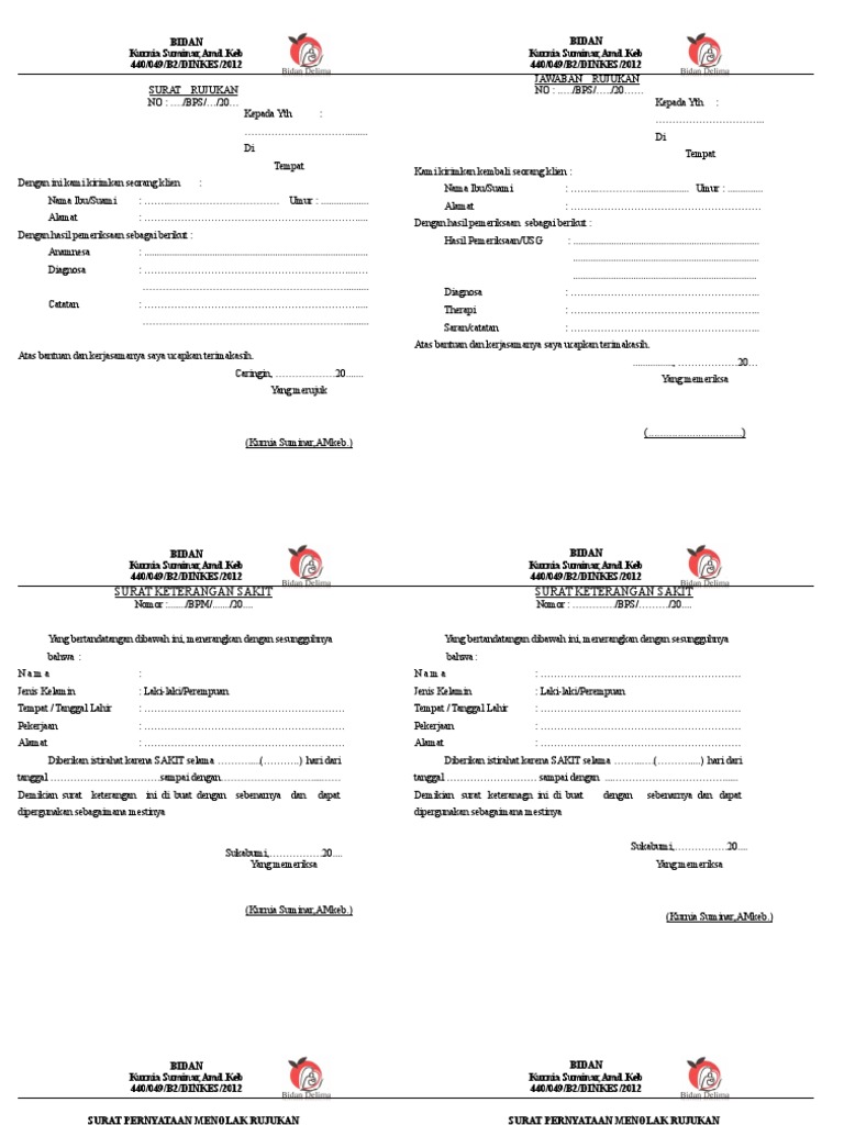 Surat Keterangan Bps