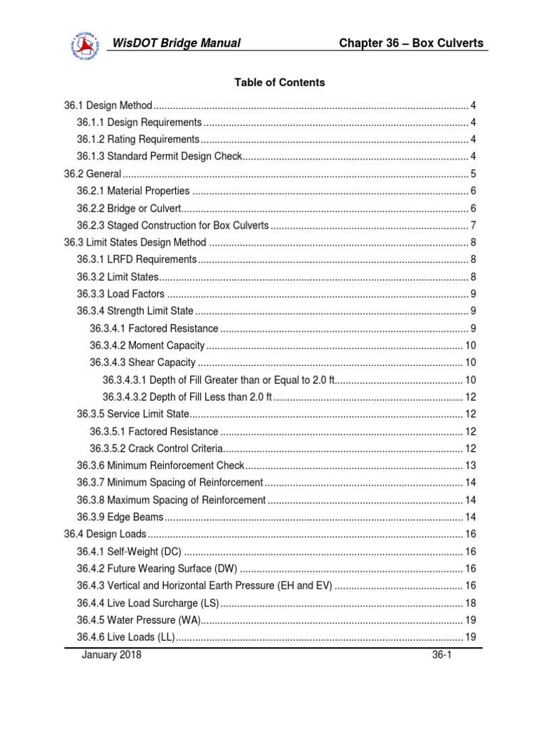 WisDOT Bridge Manual PDF Strength Of Materials Structural Load