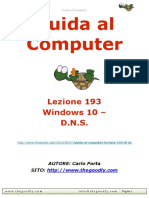 Guida al Computer - Lezione 193 - Windows 10 - D.N.S.