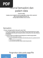 Tutorial Kemaskini Dan Padam Data2