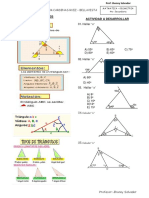 Triángulos geométricos