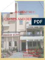 Causes and Defects: Assignment No 3