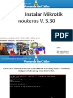 Nivel 1. - Manual para Instalar Mikrotik