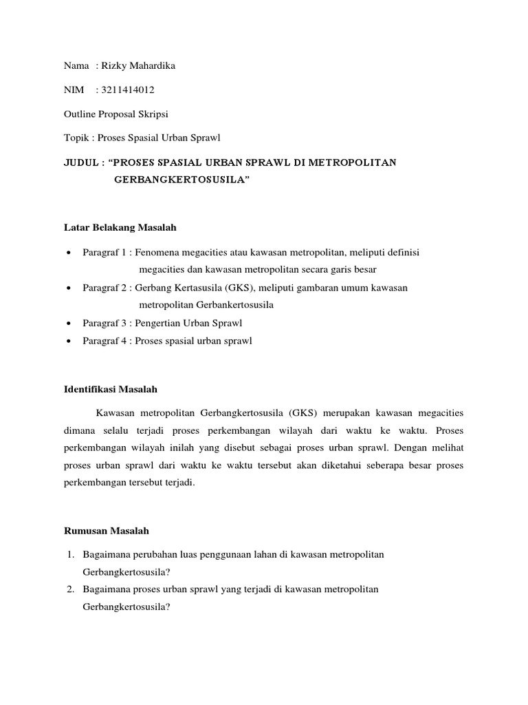 Contoh Outline Proposal Sketsa - vrogue.co