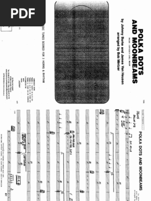 Polka Dots Moonbeams 3 Horns Arr Bob Mintzer
