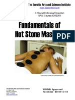 EMS003 Fundamentals of Hot Stone Massage