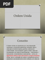 Ordem Unida Alinhamento