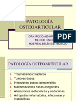 OSTEOARTICULAR PATOLOGICO