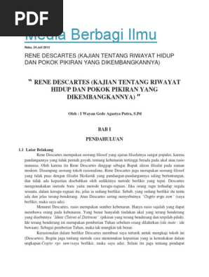Rene Descartes Pdf