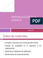 Tema 18. Farmacocinetica Clinica OCW