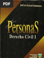Personas Derecho Civil Gorrondona