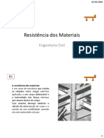 Resistência dos materiais: forças internas