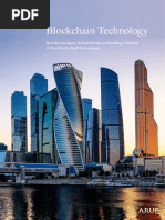 Arup Blockchain Technology Report