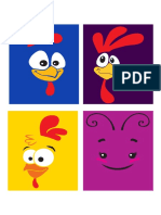 Personajes Gallinita Pintadita