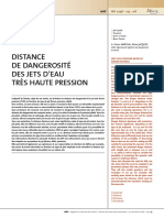 Distance de Dangerosité Des Jets D'eau Très Haute Pression: Patrice Marchal, Michel Jacques