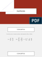 MATRICES Clase Global y Examen