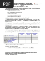 Ficha Funções Sintáticas