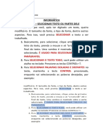 Aula 011 - Selecionando Texto Ou Partes Dele