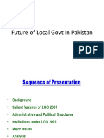 Future of LGs in Pakistan