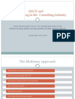 MECE and Data Structuring in The Consulting Industry