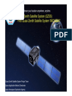 Quasi-Zenith Satellite System (QZSS) First Quasi-Zenith Satellite System 'MICHIBIKI'