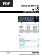 Yamaha AI 8 Service Manual