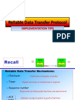 Lecture-2012-9-Implementing A Reliable Data Transfer Protocol