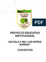 Proyecto Educativo Institucional 2013