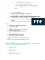 Secuencia Didáctica 7 Equilibrio de Cuerpo Rigido