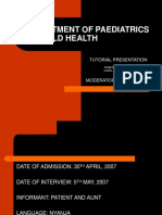 Pediatric Case/tutorial On Suspected Leukemia