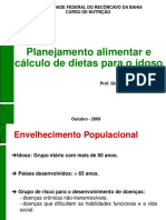 Cálculo de Dietas para Idosos PDF