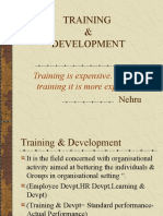 Training &amp; Development PPT-1