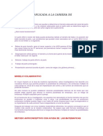 Matematica Aplicada A La Carrera de Obstetricia