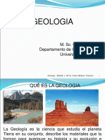 Introducción a la geología y sus ramas