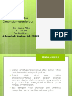 Patent Ductus Omphalomesentericus