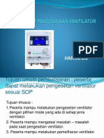 Prosedur Penggunaan Ventilator 1