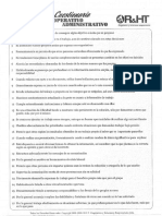 Prueba 360 y Hoja de Respuesta Administrativo Operativo PDF
